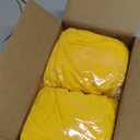 Square Fitted Tablecloth 34x34 Inch-2 Pack Yellow Card Elastic Spandex Table Cover-Small Stretch Folding Table Cloths Topper Cap for Kitchen Dining Picnic Patio Outdoor Party Tables