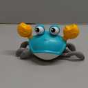 control future Crawling Crab Baby Toy - Infant Tummy Time Toys 3 4 5 6 7 8 9 10 11 12 Babies Boy 3-6 6-12 Learning Crawl 9-12 12-18 Walking Toddler 36 Months Old Music Development 1st Birthday Gifts (Green)