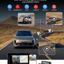 4 Channel Dash Cam 360 View for All-Round Protection, 4-Way Front Rear Inside Recording, Built-in 5G WiFi & GPS, APP Control, 8 IR Night Vision, 24H Parking Monitor, G-Sensor, Free TF Card