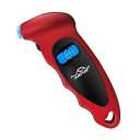 JUSTTOP Digital Tire Pressure Gauge, 150PSI 4 Setting for Cars, Trucks and Bicycles, Backlit LCD and Anti-Skid Grip for Easy and Accurate Reading