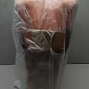 Chair Cushions for Dining Chairs, Dining Chair Cushions, Tufted Indoor Chair Pads with Ties & Non Slip Backing, Seat Cushions for Kitchen Chairs 16.5” x 16.5” x 3.5”, Set of 4, Orange