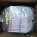 24" Space Heater, JRD Fast Heating Portable Electric Heater with Remote, Night Light, 80 Oscillation,4 Mode, Overheat&Tip-Over Protection, Ceramic Heat for Bedroom Office Indoor (Black)