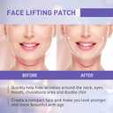 40 Pcs Face Tape Lifting Invisible with String for Wrinkles, Jowls, Neck, Eye, Waterproof High Elasticity V Shape Lift Tape Stickers, Instant Makeup Bands