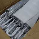 Reginary Clear Umbrellas Bulk Auto Open J Hook Windproof, 60 Pack