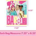 Unique Barbie Party Bags - Barbie Party Decorations - 24 Goodie Bags, Checklist - 24 Guests - Birthday Decorations