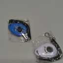 Diyife Dog Clicker for Training, 2 Pack Dog Training Clicker, Clicker Dog Training with Wrist Strap, Pet Training Clicker, Perfect for Dog Cat Puppies Behavioral Training (Blue and White)