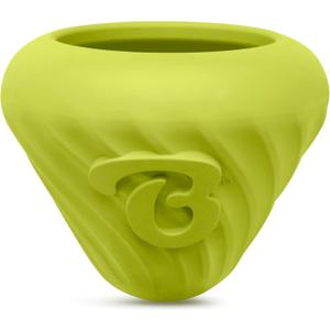 Benebone Natural Rubber Cone Interactive Enrichment Treat Dispensing Dog Toy - Slow Feeder - Great for Meals and Boredom (1 Pack)