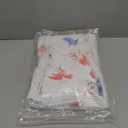 VitalCozy Set of 6 Wildflower Bathroom Towel Absorbent Soft Hand Towels Decorative Guest Bathroom Towel Set, 3 Sizes(Spring Flower)