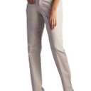 Lee Women's Relaxed Fit All Day Straight Leg Pant Parchment 12 US