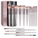 BS-MALL Makeup Brush Set 18 Pcs Premium Synthetic Foundation Powder Concealers Eye shadows Blush Makeup Brushes with black case