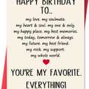 Funny Birthday Cards for Men，Unique Birthday Card Gifts for Husband Boyfriend，Happy Birthday Decorations for Him, 5.3*8in
