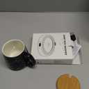 Coffee Mug Warmer & Luxury Marbling Mug Set, Electric Cup Warmer with Auto Shut Off, 4 Temperature Setting Smart Beverage Warmer, 8-Hours Auto Shut Off (Luxury Marbling Mug)