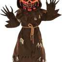 Morph Pumpkin Costume Kids, Brown Pumpkin Grim Reaper Costume Kid, Scary Halloween Costumes For Kids, Halloween Costumes Boy