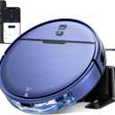 Robot Vacuum and Mop Combo, 2 in 1 Robot Vacuum Cleaner with WiFi/App, Smart Robotic Vacuums with Strong Suction, Schedule, Self-Charging, Slim, Quiet, Ideal for Hard Floor, Pet Hair, Low Pile Carpet
