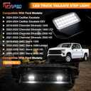 LED Tailgate Step Light Kit Compatible with 2019-2025 GMC Sierra 1500 2500HD 3500HD and Chevy Silverado 1500, Secure Fit Multi-Pro Truck Bed Lamp Assembly, Replacement for 84347814, 2-Pack
