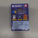 Brady Authentic (M21-500-595-OR) All-Weather Vinyl Label for Indoor/Outdoor ID, Lab and Equipment Labeling, Black on Orange- For M210, M210-LAB, M211, BMP21-PLUS and BMP21-LAB Printers, .5" W, 21' L