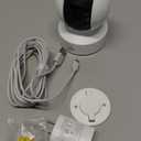 Kasa 2K+ Indoor Pan/Tilt Wired Security Camera - Works as a Baby Monitor & Pet Camera, Motion Detection & Tracking, 2-Way Audio, Night Vision, Subscription-Free Local Storage or Optional Cloud, KC410S (White)