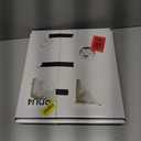 SUNWINGS 10-Sheet Leaf Water Jet Peel and Stick Backsplash, 12.4" x 10.7" White Marble Looks Self-Adhesive Tiles, Stick on Backsplash for Kitchen & Bathroom