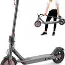 Qlaway 8.5" Aluminum Alloy Frame E Scooter for Adults 19 MPH Sport Escooter 350W Motor, Electric Scooter Up to 22 Miles Range, Bearing 265 LBS/APP Control-Black