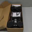 LINKITOM LED Strobe Flashing Light Bar -Double Side 30 LED High Intensity Emergency Hazard Warning Lighting Bar/Beacon/with Magnetic for Vehicle Trucks Roof Safety (Amber&White)