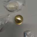 Asidrama 10 Pack Brushed Brass Kitchen Cabinet Knobs, Cabinet Knobs Kitchen Cabinet Hardware for Cupboard Drawer Knobs Dresser Knobs