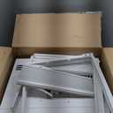 Amazon Basics 5000-BTU Small Window Air Conditioner, Up to 150 Sqf, Window AC Units with Cool and Fan Functions, Washable Filter, Adjustable Window Kit, Intuitive Mechanical Controls, White