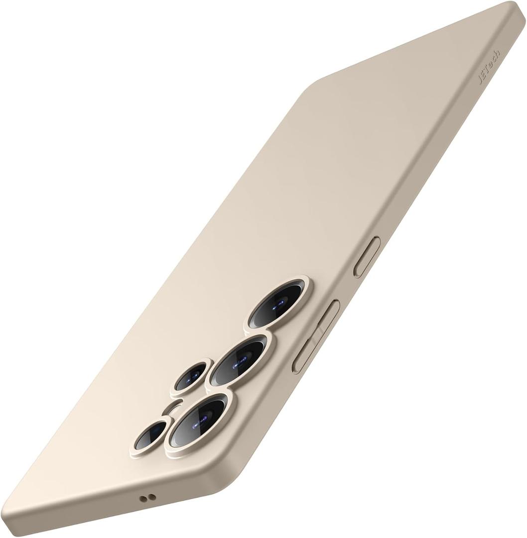 JETech Slim Case for Samsung Galaxy S25 Ultra 5G with Camera Lens Full Protection, Ultra-Thin Lightweight Matte Finish Minimalist Protective Phone Cover (Titanium Gray)