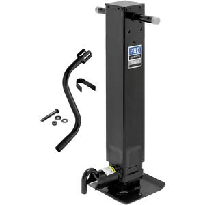 Reese Pro Series 1400980376 Square Trailer Jack, No Mount, 12,000 lbs. Support Capacity, Sidewind, Weld-On, 12-1/2 Inch Travel