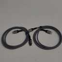 10K 8K HDMI 2.1 Cable 2-Pack 6.6FT, Highwings Certified 48Gbps Ultra High Speed Slim HDMI Cord,Support 4K@120Hz 8K@60Hz, HDCP 2.2&2.3, Dynamic HDR,eARC,DTS:X, Compatible with Roku TV/HDTV/PS5/Blu-ray (Grey)