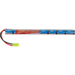 Tenergy Airsoft Battery 9.6V 1600mAh NiMH Stick Battery High Performance Stick Type Batteries w/Mini Tamiya Connector for Airsoft