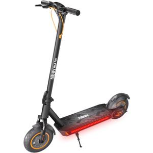 Hiboy MAX Pro Electric Scooter, 46.6 Mi Long Range, 22 MPH Power by 650W MAX Motor, 11'' Pneumatic Tires, Split Hub Design, Dual Suspension, 265lbs MAX Load, Commuting Electric Scooter for Adults
