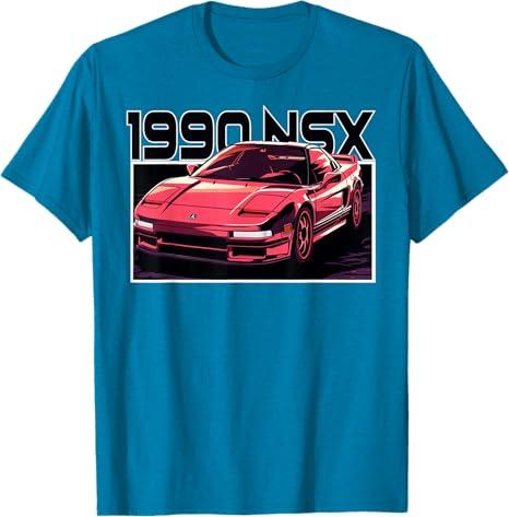 1990 NSX Japanese Sports Car T-Shirt (Small)