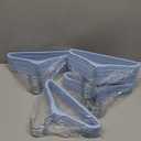 BAGAIL 50 Pack Kids Velvet Hangers 11 Inches Children's Clothes Hangers Non-Slip Baby Hangers for Infant/Toddler, Blue