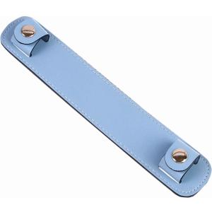 Anti-Skid Bag Shoulder Strap Pad - Pu Wide Strap Cushioning Pads for Shopping Bags Tote Bags Work Handbags (Blue)