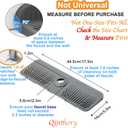 Silicone Faucet Mat for Kitchen Sink, Perfect Valentines Day Gift, Sink Protector Splash Guard Drip Catcher Tray, Soap Sponge Holder Drying Mat, Fits Faucet Base 2.3in (Gray) (17.5" x 5.5")