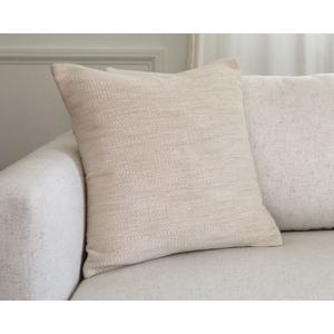 Large Square Pillow Case/Cover. Nude Cream Color