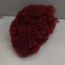 Ipetboom Short Red Curly Afro Wig for Women Elastic Fluffy Costume Wigs for Halloween Cosplay Heat Resistant Fiber for Role Play Stage Performances