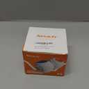 Xeuch Light Up Dog Balls, LED Dog Toy Ball Rechargeable, Bounce-Activated Durable Fetch Ball Grow in The Dark, Night Glowing Toy, Natural Rubber, Color Changing LED, 2.5 inches-Orange