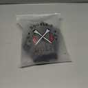 Magnetic Golf Towel with Clip, Microfiber Waffle Design - Industrial Strength Magnet for Strong Hold to Golf Bags, Carts & Clubs - Black