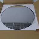 12 Inch Round Mirror Candle Plate with Round Edge 1.5 mm Thick set of 12