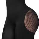 SHAPELLX Butt Lifting Shapewear Tummy Control Shorts High Waist Body Shaper Shorts with Removable Straps Panties (Black, XS)