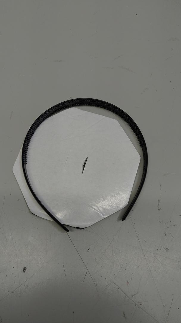Plain Black Head Band