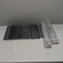 Hipoilk Grill Parts for Weber Spirit & Spirit II 300 Series, Spirit E310 E320 E330 S310 S320 S330 Spirit II E310 with Front Control, 7638 Grill Grates 7636 Flavorizer Bars and 69787 Grill Burner