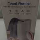 Towel Warmer, 20L Large Towel Warmers for Bathroom, Towel Bucket Fits Up Two 40"X70" Oversized Towels, Bathrobes, Blankets, Towel Heater with LCD, 4 Timer Setting and Auto Shut Off(White)