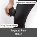 Rollga ACTIVATOR - The Better Massage Ball for Myofascial Release, Trigger Point Therapy, Acupoint & Yoga. Foot Massage, Physical Therapy & Lacrosse Ball in One. 3 Surfaces for Advanced Muscle Release