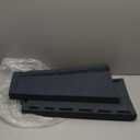 Sekcen 2 Pack Rubber Downspout Splash Block Rain Gutter Down Spout Drain Trays Gray