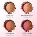 Too Faced Sun Bunny Blushing Bronzer | Dual-Shade Sheer, Luminous Bronzer Blush with Pink Undertones to Mimic Natural Flush