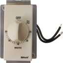 Woods 59718 In-Wall 60 Minute Spring Wound Timer; Light Almond