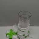 Extra Large Acrylic Cylinder Clear Vase for Floor, Tall Big Wide Mouth Plastic Unbreakable Hurricane Flower Vases of 3 for Home Decor (D 8" X H 19.7", D 6", D 4.8" + 2 Holder)