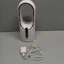 KONSIDEN Desk Fan Bladeless, 11.8 Inch Office Fan Small, Quiet, 3 Speed Adjustment, Touch Control, Easy to Clean, Desk Fans Small Quiet, Ideal for Office, Living Room, Bedroom